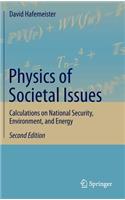 Physics of Societal Issues