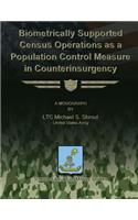 Biometrically Supported Census Operations as a Population Control Measure in Counterinsurgency