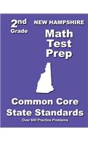 New Hampshire 2nd Grade Math Test Prep: Common Core State Standards(English)