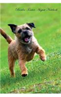 Border Terrier August Notebook Border Terrier Record, Log, Diary, Special Memories, To Do List, Academic Notepad, Scrapbook & More