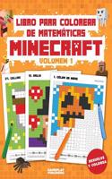 Libro Para Colorear de Matematicas Minecraft