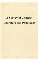 Survey of Chinese Literature and Philosophy