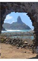 View of Morro Do Pico Mountain Fernando de Noronha Archipelago Brazil Journal: 150 Page Lined Notebook/Diary