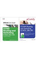CCNA Routing and Switching Icnd2 200-105 Pearson Ucertify Course and Textbook Academic Edition Bundle