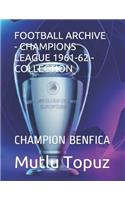 Football Archive - Champions League 1961-62 - Collection