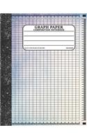 Graph Paper Composition Notebook: Math and Science Lover Graph Paper Cover Grunge(Quad Ruled 5 squares per inch, 100 pages) Birthday Gifts For Math Lover Teacher, Student Notebook