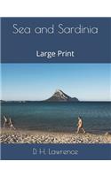 Sea and Sardinia: Large Print