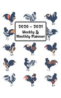2020 - 2021 Weekly & Monthly Planner