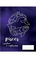 Pisces Composition Notebook