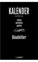 Kalender für Bauleiter