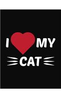 I Love My Cat: Prayer Journal for Guide Scripture, Prayer Request, Reflection, Praise and Grateful Prayer Journal