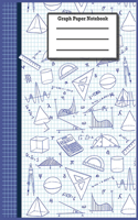Graph Paper Composition Notebook: Grid Paper Notebook, Quad Ruled, 100 Sheets, 8.5 x 11 Large, Math and Science Composition Notebook for Students