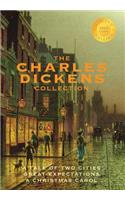 The Charles Dickens Collection: (3 Books) A Tale of Two Cities, Great Expectations, and A Christmas Carol (1000 Copy Limited Edition)