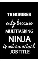 Treasurer Only Because Multitasking Ninja Is Not an Actual Job Title