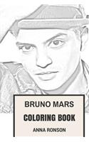Bruno Mars Coloring Book: American Funk Icon Hawaian Pop and Soul Legend Dancer and Vocalist Inspired Adult Coloring Book(Funk Coloring Books)