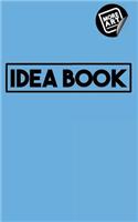 Idea Book / The Gossip (Series 1) / Writing Notebook / Blank Diary / Journal / Paperback / Lined Pages Book - 100 Pages / 5 X 8 / Baby Blue Sky