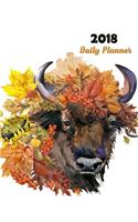 2018 Daily Planner: Large 8"x 10" Daily and Monthly Agenda Planner and Organizer - 1-Page-a-Day to Plan, Organize and Be Productive