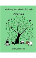 Mind map workbook for kids - Animals