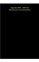 Agenda 2018 - 2019 du Mandataire en Immobilier