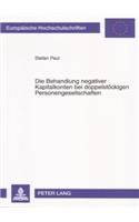 Die Behandlung Negativer Kapitalkonten Bei Doppelstoeckigen Personengesellschaften