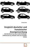 Vergleich deutscher und französischer Anzeigenwerbung