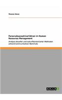 Personalauswahlverfahren Im Human Resources Management