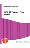 1976 77 Yugoslav First League
