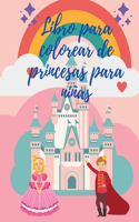 Libro para colorear de princesas para niñas