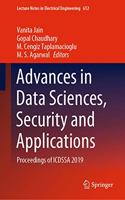 Advances in Data Sciences, Security and Applications: Proceedings of Icdssa 2019