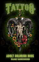 Tattoo Adult Coloring Book