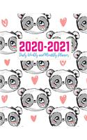 2020-2021 Daily Weekly and Monthly Planner