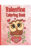 Valentine Coloring Book for Toddlers and Preschool
