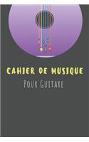 Cahier De Musique Pour Guitare