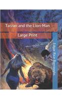 Tarzan and the Lion-Man: Large Print