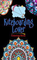 Kiteboarding Lover Coloring Book