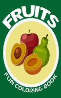 Fruits Fun Coloring Book