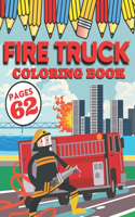 Fire Truck Coloring Book