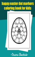 happy easter dot markers coloring book for kids