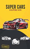 Super Cars Coloring Book