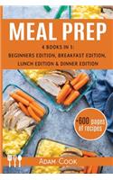 Meal Prep 4 books in 1