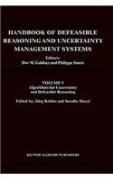 Handbook of Defeasible Reasoning and Uncertainty Management Systems
