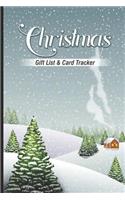 Christmas Gift List & Card Tracker: Christmas Shopping List Organizer, Shopping Planner, Tracking, and Budgeting Notebook