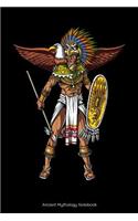 Ancient Mythology Notebook: Aztec Eagle Warrior Notebook