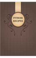 Journal Book to Write In Fitness Weight Loss Recipes Personilzed Empty Cookbook Gift for Special Recipes