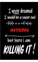 I Never Dreamed I Would Be a Super Cool Intern But Here I Am Killing It!