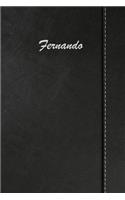 Fernando: Personalized Comprehensive Garden Notebook with Garden Record Diary, Garden Plan Worksheet, Monthly or Seasonal Planting Planner, Expenses, Chore Li