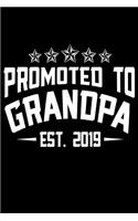 Promoted to grandpa est 2019