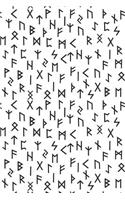 Viking Pattern - Go To Valhalla 08: Blank Dot Grid Notebook for Norse Mythology Lovers