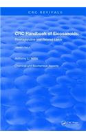 Handbook of Eicosanoids (1987)