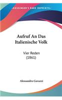 Aufruf An Das Italienische Volk